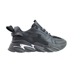 buty sportowe damskie Potocki 22-12031BK czarne sneakersy