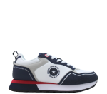 buty sportowe damskie BigStar LL274538 biało granatowe adidasy 
