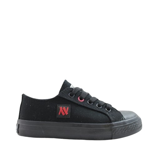 czarne trampki NewAge 083K full black