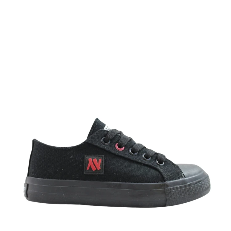 czarne trampki NewAge 083K full black