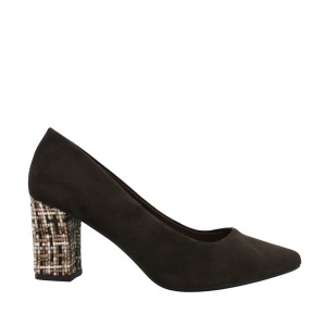 Eleganckie czółenka damskie SergioLeone PB414 choco mix