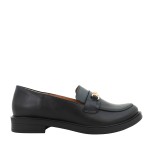 Eleganckie półbuty ze skóry naturalnej GlanzBut 02909D czarne