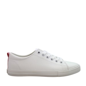 Klasyczne sneakersy damskie BigStar RR274001 biało-różowe