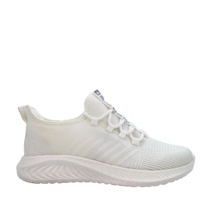 Przewiewne buty sportowe męskie na lekkiej podeszwie BigStar UU174004 białe