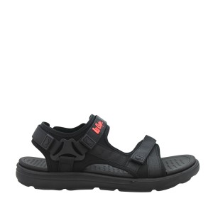 Regulowane na rzepy sandały męskie Lee Cooper 26-34-4420 czarne